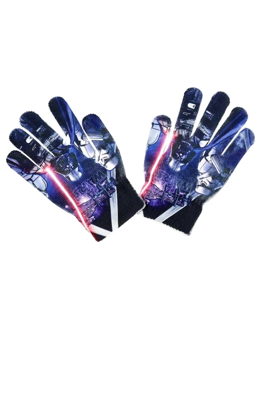 SUPER HEROES Γάντια αγόρι Star Wars -PH4421-BLUE