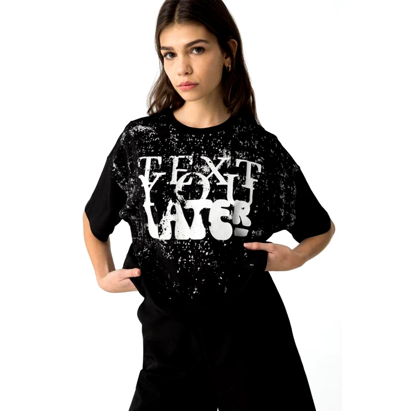 TIFFOSI Μπλούζα μακό κορίτσι Tiffosi-10059253-000-Black