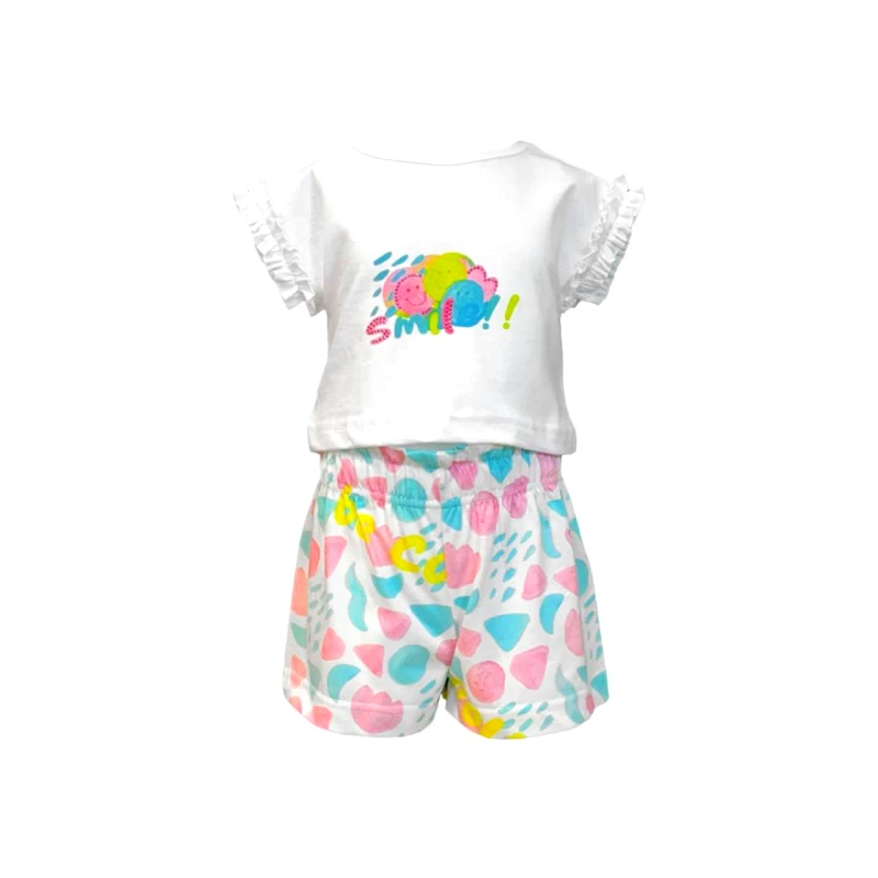 ACTION Σετ μακό κορίτσι Action-22540005-White