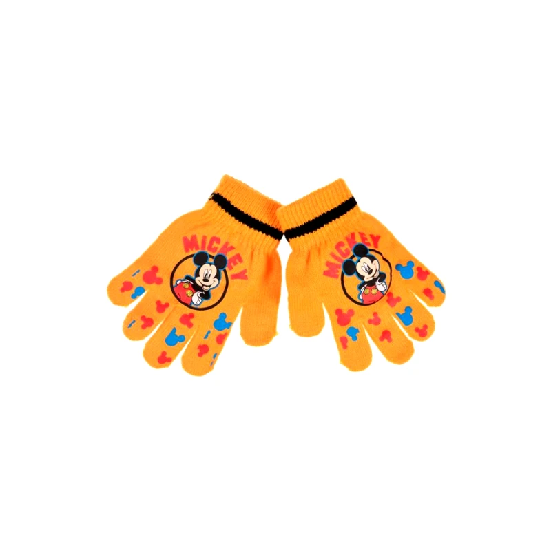 SUPER HEROES Γάντια αγόρι Mickey Mouse-HW4073-YELLOW