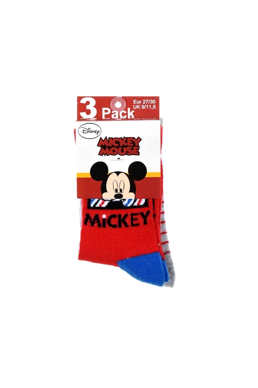 SUPER HEROES Σετ 3 τεμ. κάλτσες αγόρι Mickey Mouse -HS0668-PACK1