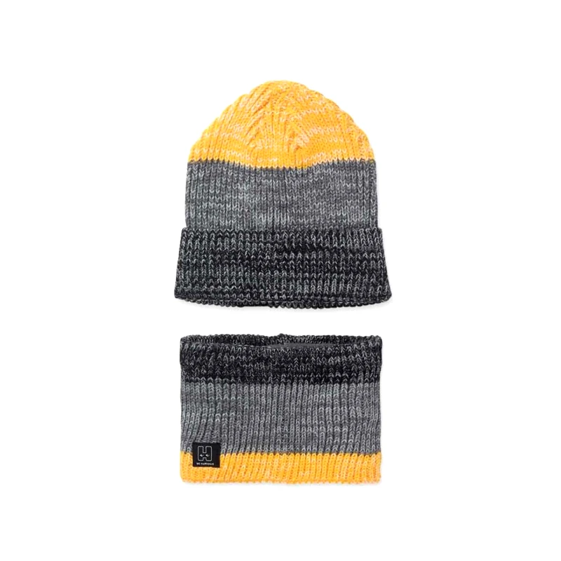 NATH Σετ σκούφος 2 τεμ αγόρι Nath-KB05A701Y4-Grey