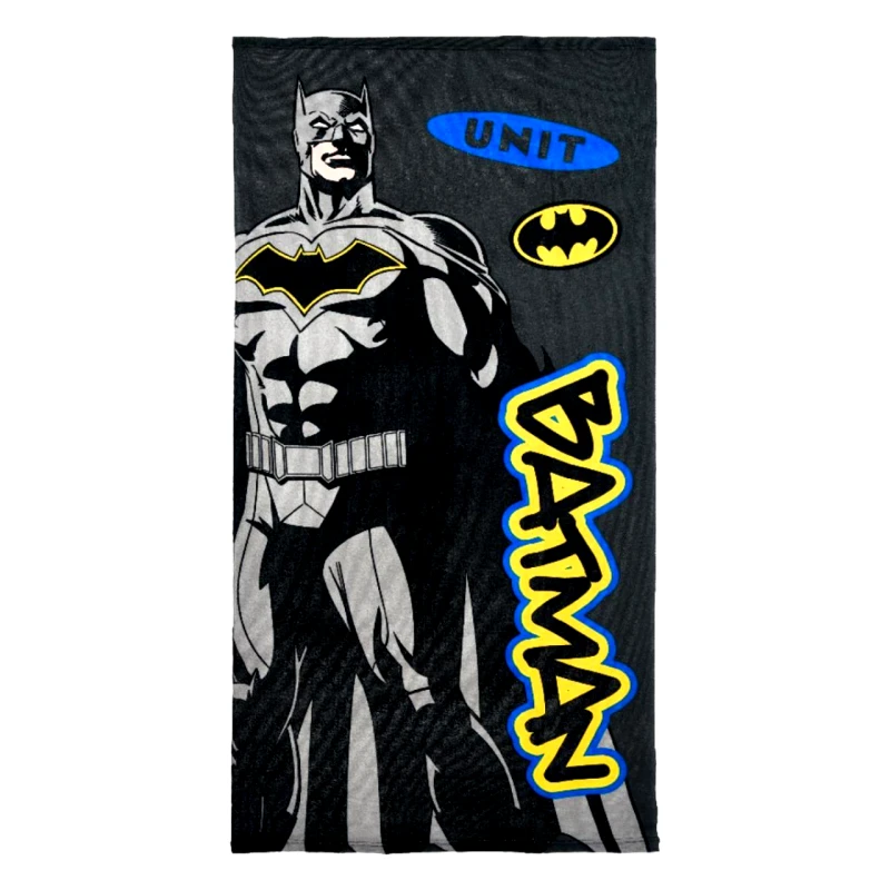 SUPER HEROES Πετσέτα παραλίας αγόρι Batman-YE18030-DGREY