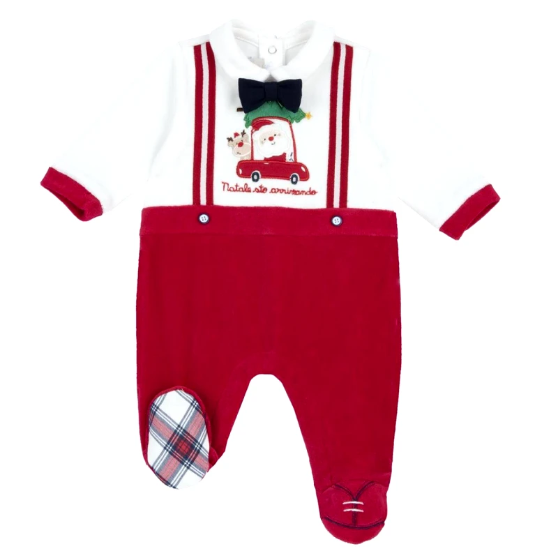Chicco Φορμάκι μπεμπέ unisex Christmas CHICCO-02830-075-Red