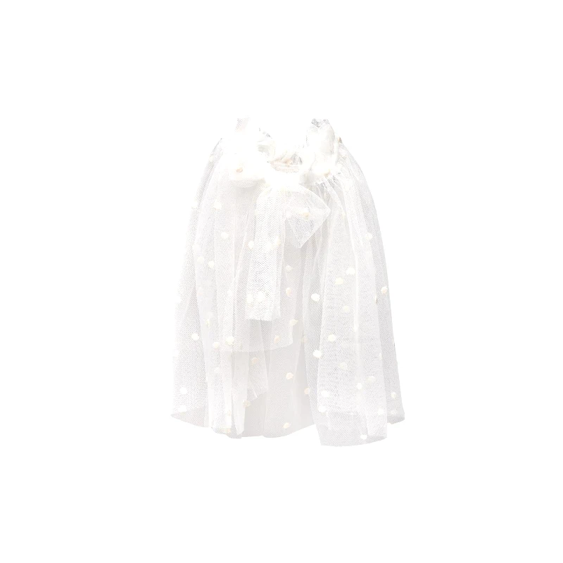 TWO IN A CASTLE Πανωφόρι-μπέρτα μπεμπέ κορίτσι Two in a castle-T4190-White