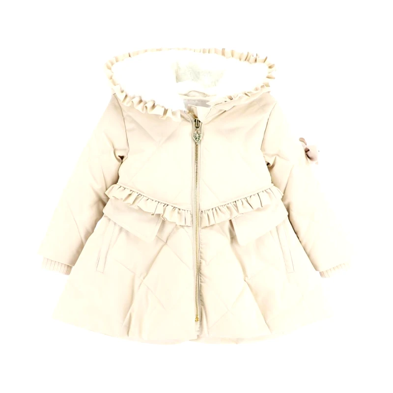 Angel's Face Μπουφάν-καπαρντίνα μπεμπέ κορίτσι Angel's Face-Peppa Baby Coat-Champagne