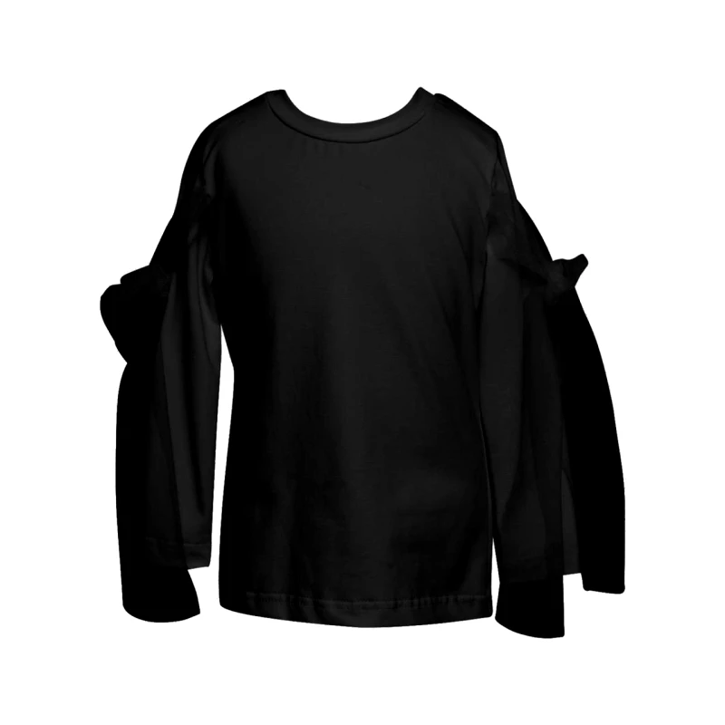 TWO IN A CASTLE Μπλούζα μακό κορίτσι two in a castle-T4803-Black