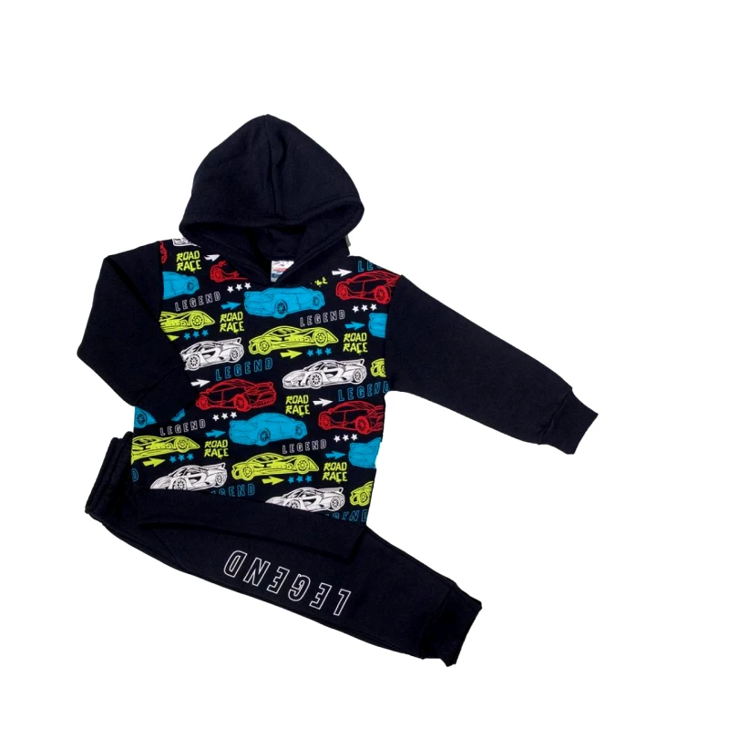 SPARK Σετ φόρμα φούτερ αγόρι Spark-4270-Navy