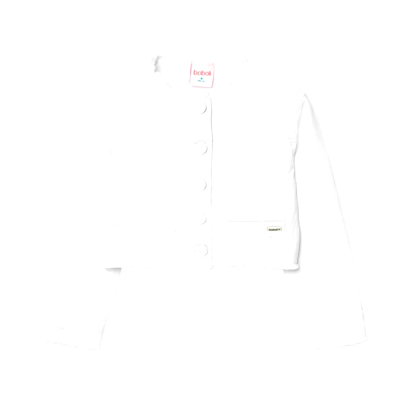 BOBOLI Μπουφάν τζιν crop κορίτσι Boboli-491015-1100-White