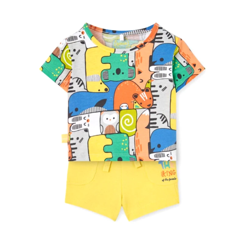 BOBOLI Σετ μακό μπεμπέ αγόρι Boboli-131151-9577-Multicolor