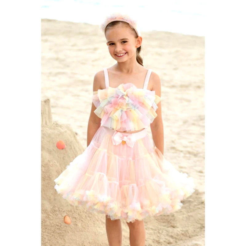 Angel's Face Φούστα tutu κορίτσι Angel's Face-Pixie Tutu Skirt-Rainbow