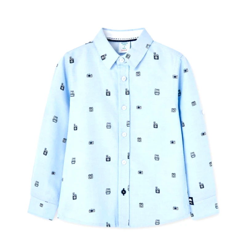BOBOLI Πουκάμισο αγόρι Boboli-738187-9351-Ciel