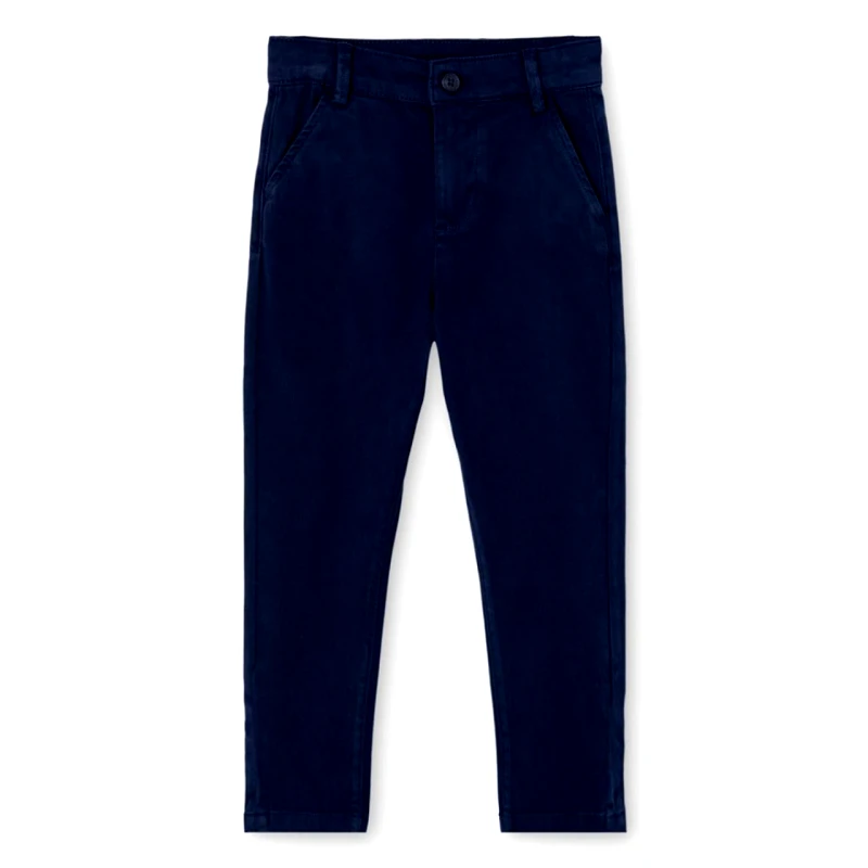 BOBOLI Παντελόνι chino υφασμάτινο αγόρι Boboli-732170-2440-Navy