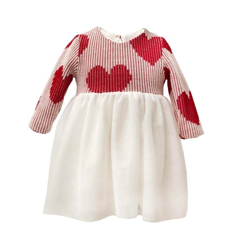 TWO IN A CASTLE Φόρεμα πλεκτό κορίτσι two in a castle-T6530-White