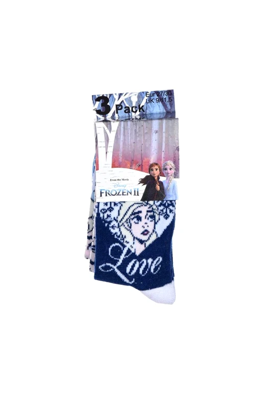 SUPER HEROES Σετ 3 τεμ κάλτσες Frozen -TH0613-PACK2