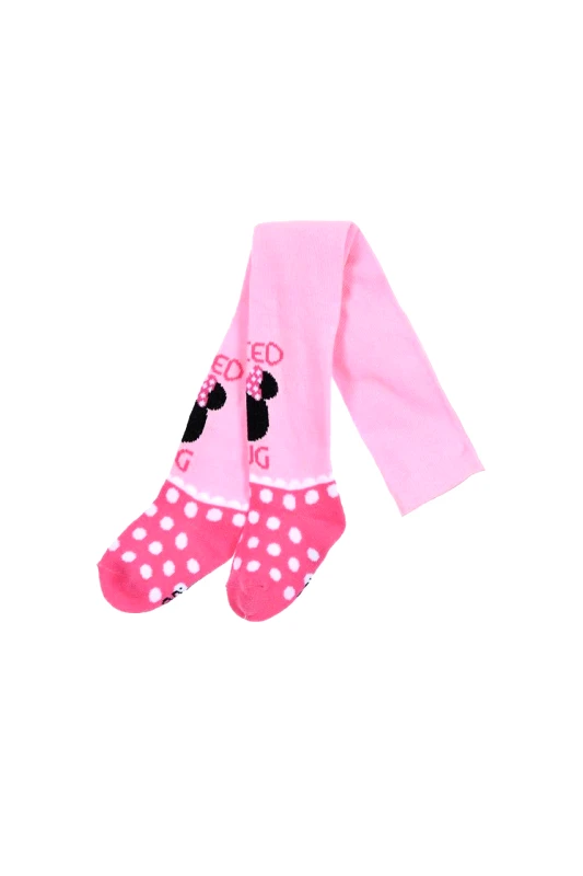SUPER HEROES Καλσόν μπεμπέ Minnie Mouse-HS0730-pink