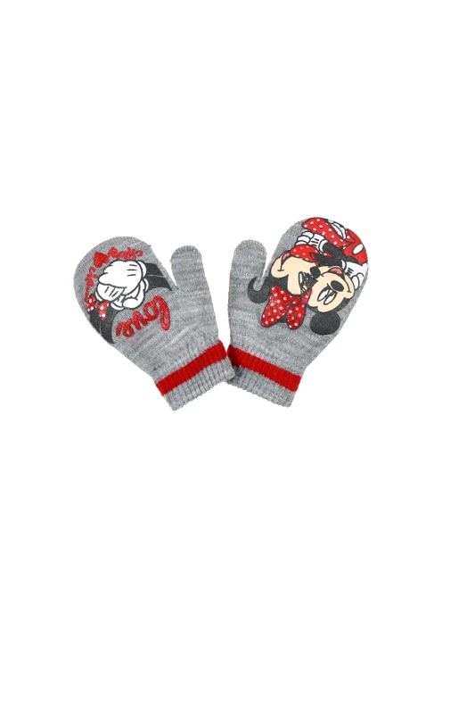SUPER HEROES Γαντάκι μπεμπέ κορίτσι Minnie Mouse -TH4164-grey
