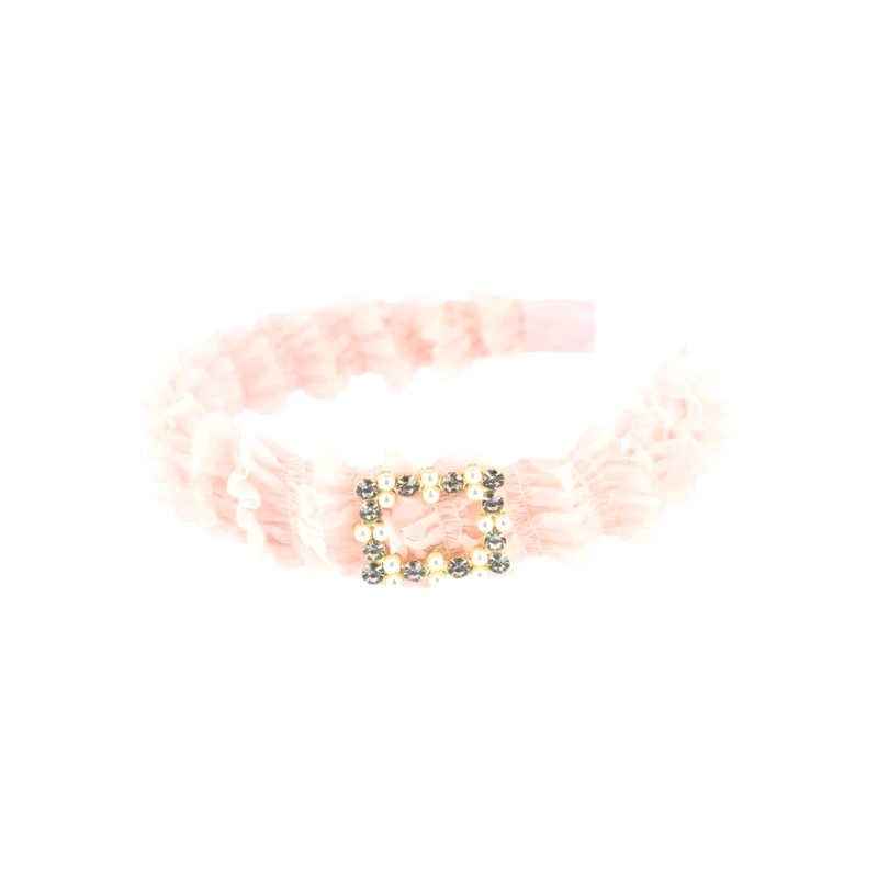 Angel's Face Στέκα μαλλιών Angel's Face-Rae Ruffle Aliceband-Peach