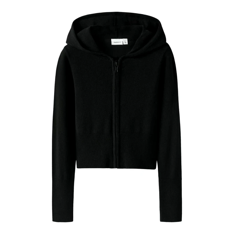 Name it Ζακέτα πλεκτή κορίτσι name it-13246488-Black