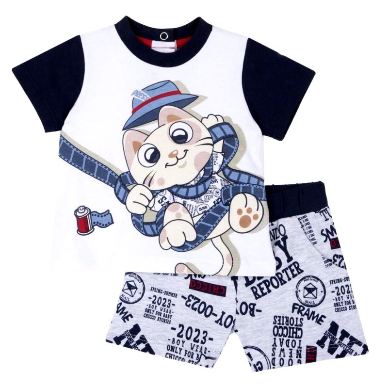 Chicco Σετ μακό μπεμπέ αγόρι CHICCO-75605-033-White