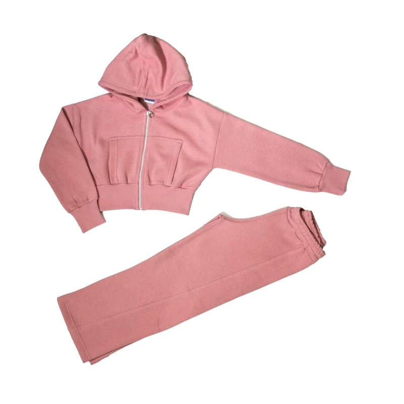 SPARK Σετ φόρμα φούτερ κορίτσι Spark-4492-Pink