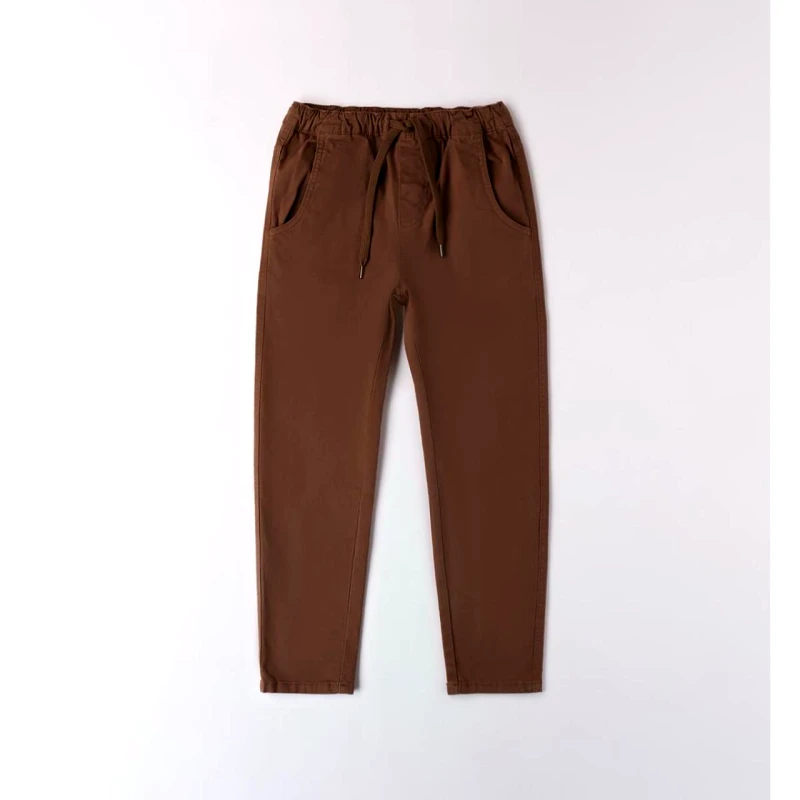 I DO Παντελόνι σαλβάρι αγόρι I DO -4.A807-0876-Brown
