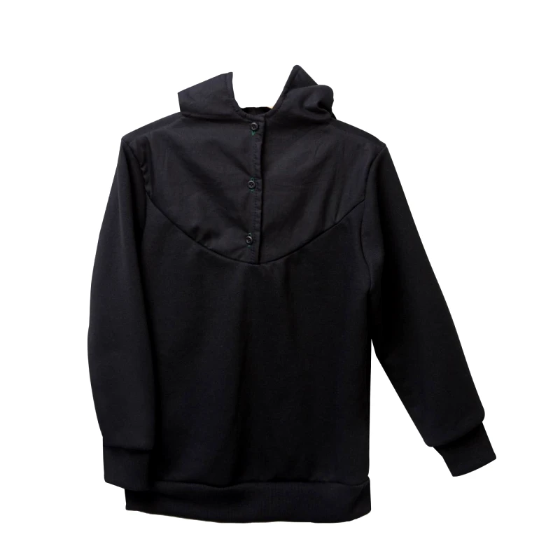 TWO IN A CASTLE Μπλούζα φούτερ αγόρι two in a castle-T2828-BLACK