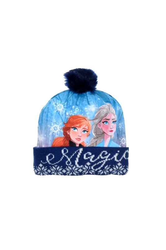 SUPER HEROES Σκούφος κορίτσι Frozen -TH4065-blue