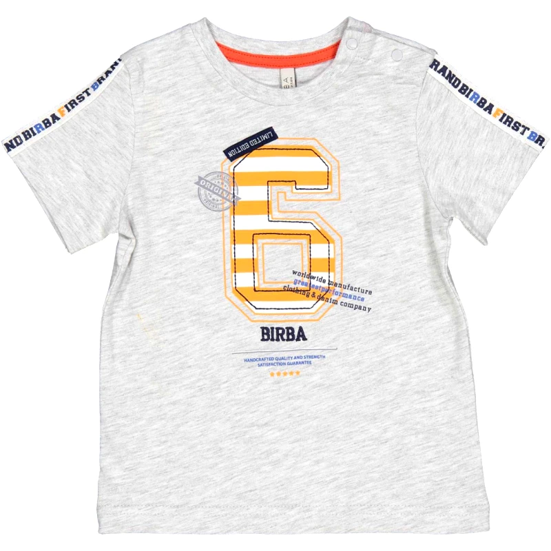 Birba Μπλούζα μπεμπέ αγόρι Birba-999.24058.00.40X-GREY