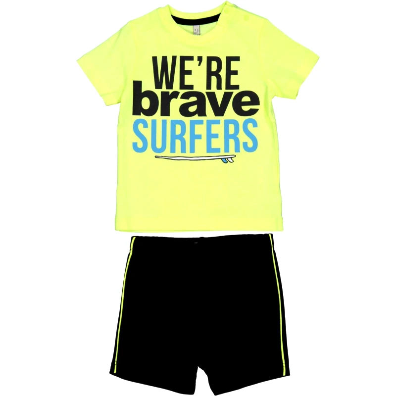 Birba Σετ μπεμπέ αγόρι Birba-999.29021.00.35D-YELLOW