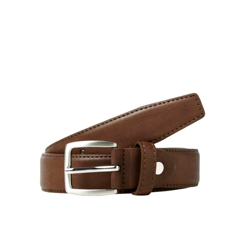 JACK&JONES Ζώνη συνθετικό δέρμα αγόρι Jack & Jones-12200644-Cognac
