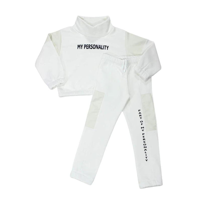 PROD Σετ φόρμα φούτερ κορίτσι Prod-6630192-White