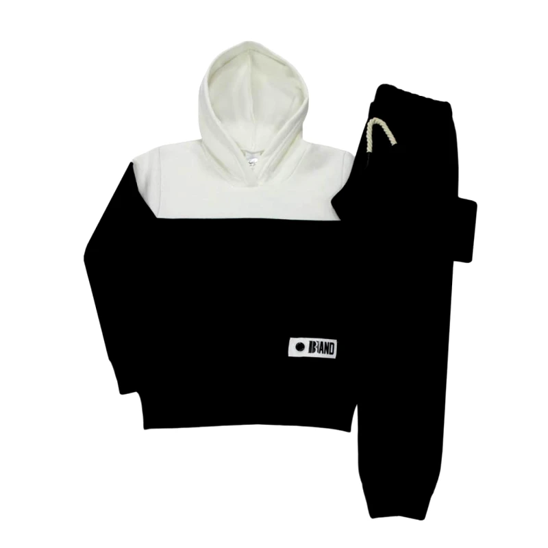 PROD Σετ φόρμα φούτερ κορίτσι Prod-1630181-Black