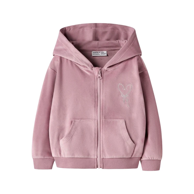 Name it Ζακέτα βελουτέ κορίτσι name it-13250481-Keepsake Lilac