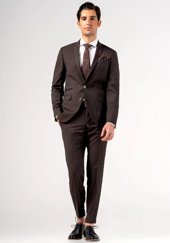 Daniel Hechter Daniel Hechter 2 Pieces Κοστούμι της σειράς Suit Shape - 10103 182110 490 Brown