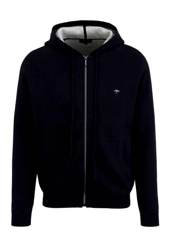 Fynch Hatton Fynch Hatton Ζακέτα της σειράς Hooded Cardigan - 1221 790 690 Navy