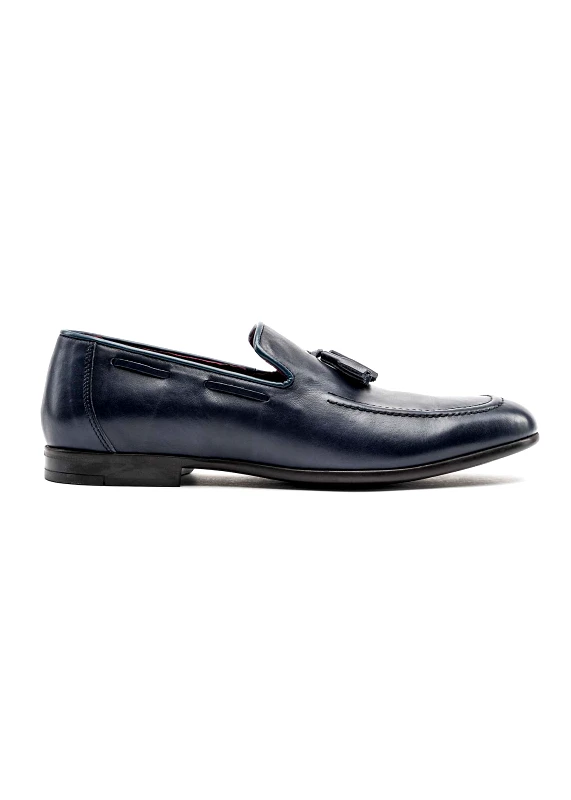 Alessandro Rossi Alessandro Rossi Δερμάτινα Loafers Παπούτσια - AR1896 690 Blue