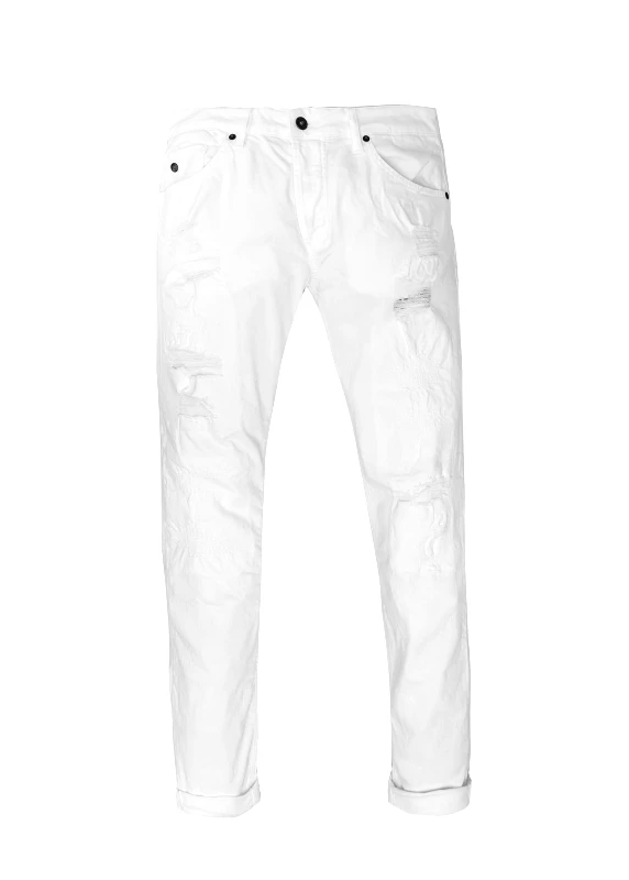 Uniform Uniform Jean Παντελόνι της σειράς Barney Men - 7 UM0109 768 013 Off White