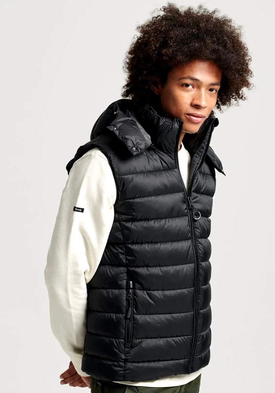 Superdry Superdry Αμάνικο Μπουφάν της σειράς Classic - M5011514A 02A Black