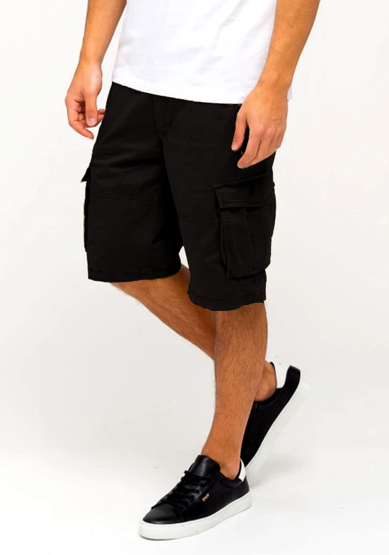 Staff Jeans & CO STAFF Cargo Βερμούδα της σειράς Ian - 5 811 000 9 047 Ν0090 Black