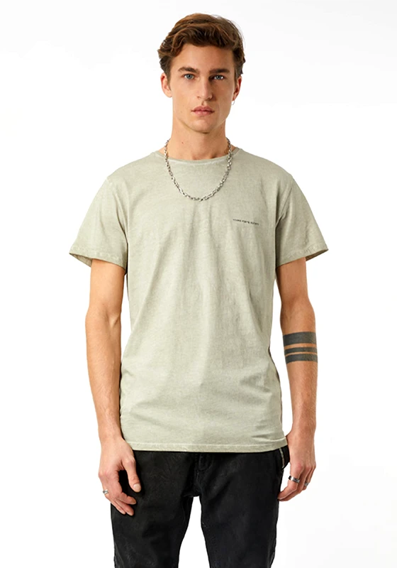 YPS YPS Κοντομάνικη T Shirt της σειράς Hein Vintage - 106620 075 Vintage Soft Grass