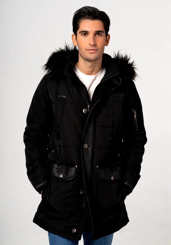 Inox Jacket Inox Πάρκα της σειράς Masterpiece - 17614 Black