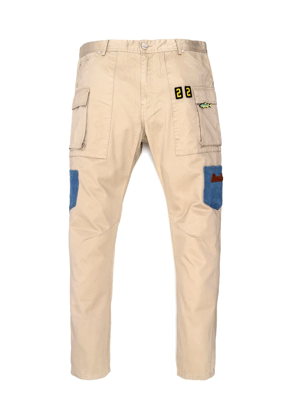 Frankie Morello Frankie Morello Cargo Παντελόνι της σειράς Bocelli - FMP15004PA Beige