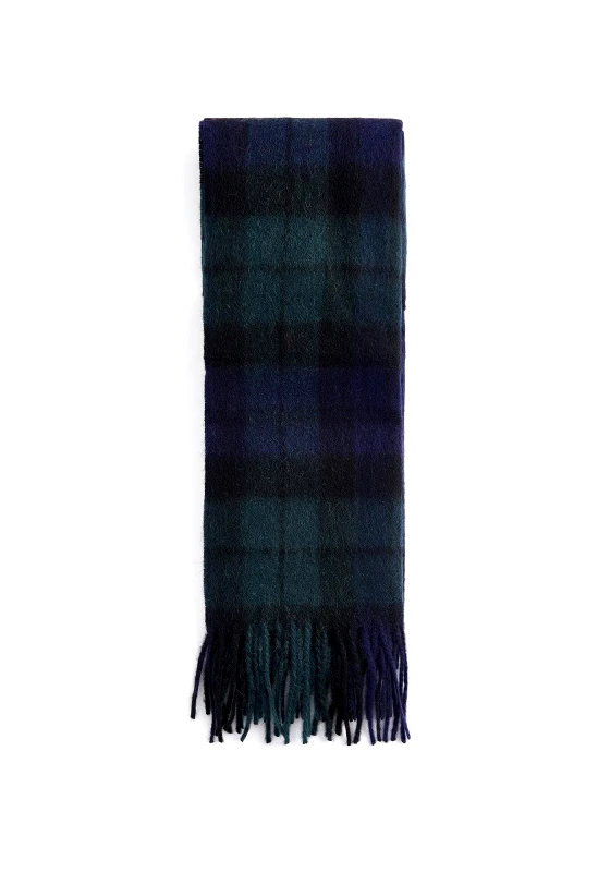 Barbour Barbour Κασκόλ της σειράς Scarf - USC0137NY91 Blue/Green Plaid