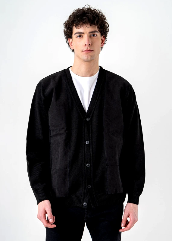 Istos ISTOS Ζακέτα της σειράς Cardigan - 55840 01 Black