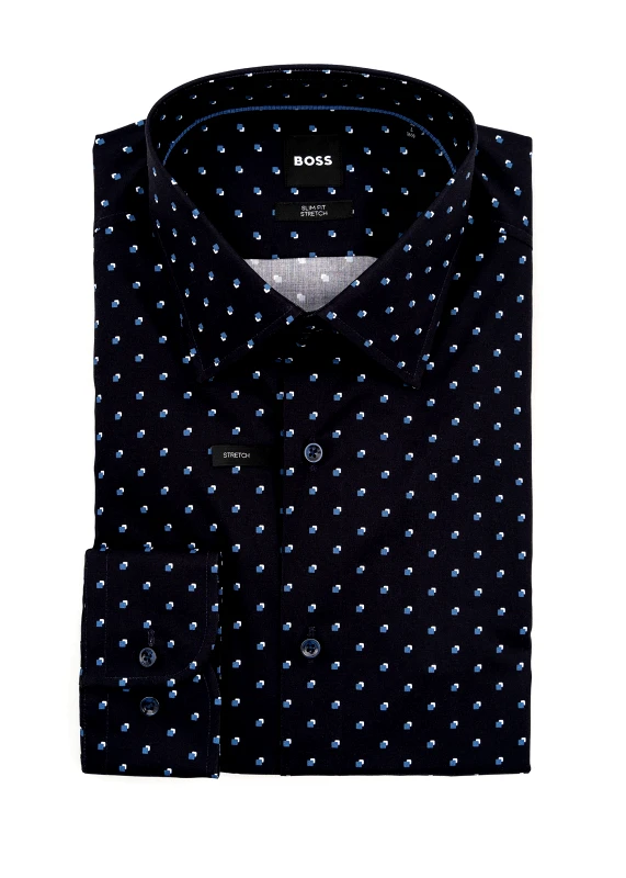 Boss BOSS Πουκάμισο της σειράς H Hank - 50508345 410 Navy