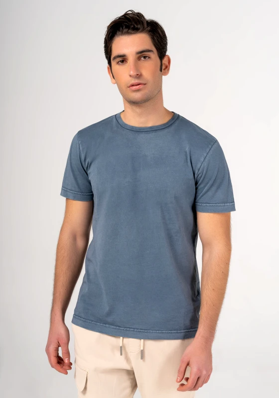 Crossley Crossley Καλοκαιρινό T Shirt της σειράς Basic - HUNTC 784C Blue