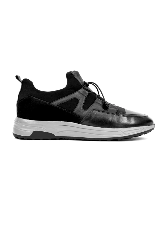 Monte Napoleone Monte Napoleone Δερμάτινα Sneakers - 211 90 5180 9118 04 Black
