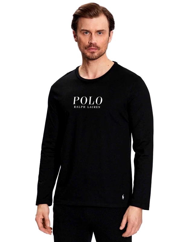 Polo Ralph Lauren Polo Ralph Lauren Μακρυμάνικη Μπλούζα της σειράς Jersey - 714899614 004 Black