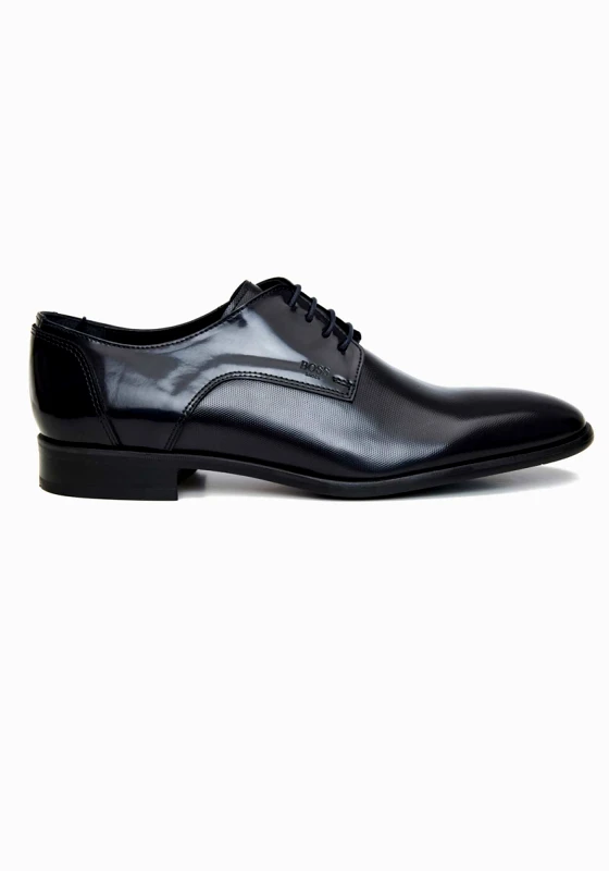 Boss Shoes BOSS Shoes Δερμάτινα Παπούτσια της σειράς Point - B7513 Black Point